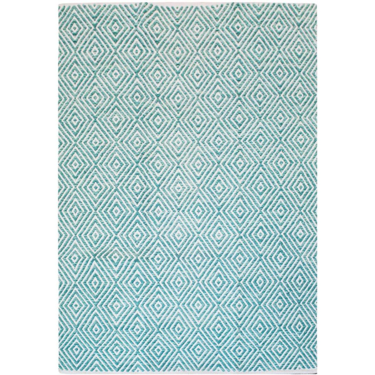 Tapis en coton fait main, APPETIZER bleu, ARTE ESPINA