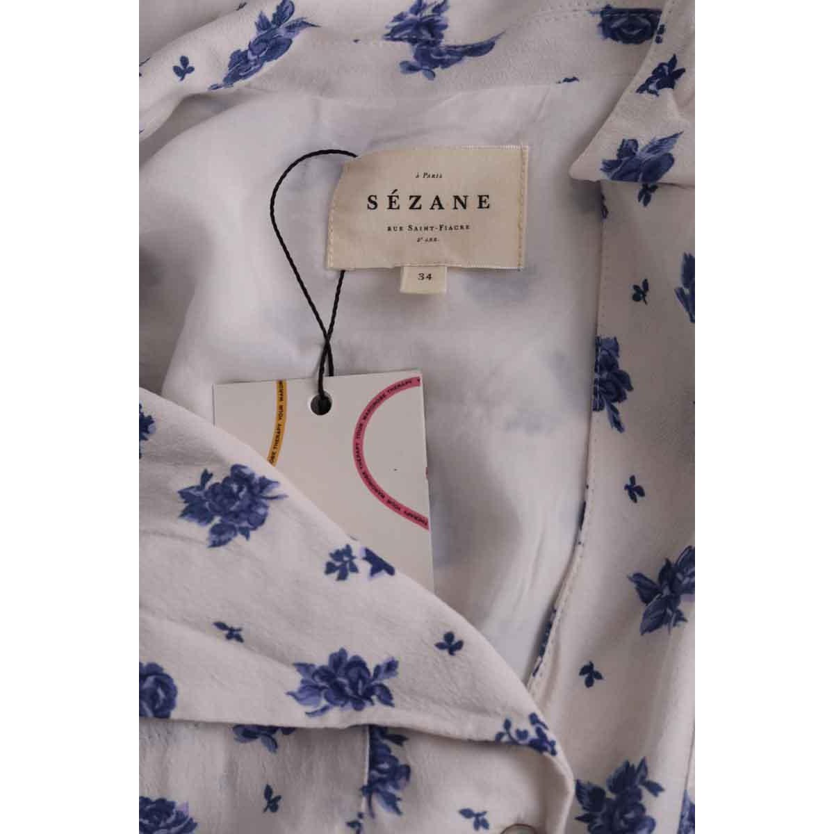 Robe - Bon État blanc, SEZANE