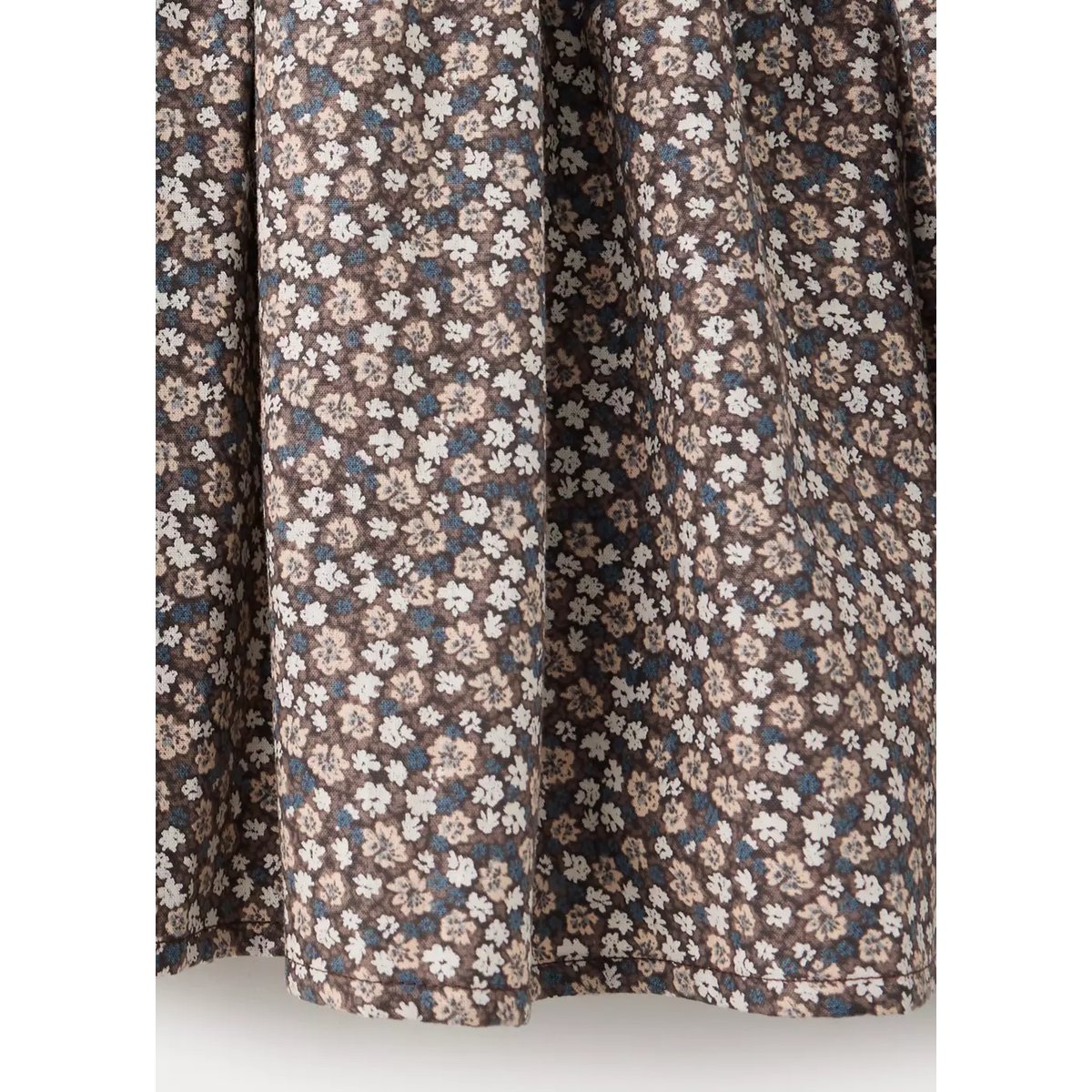 Robe à fleurs marron, MANGO KIDS