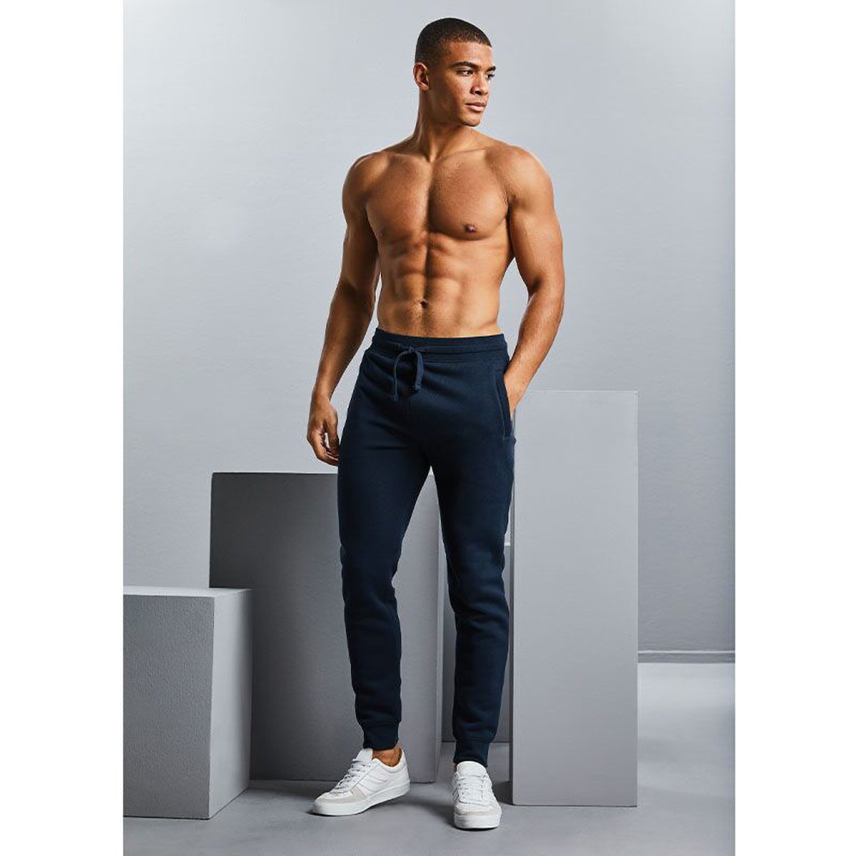 Pantalon de sport AUTHENTIC bleu marine, RUSSELL