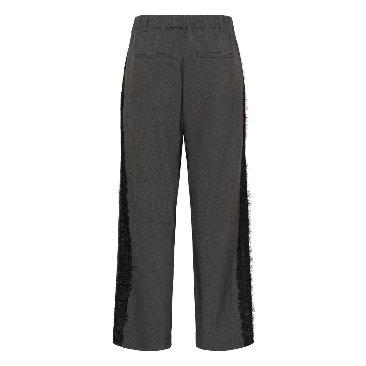 Pantalon de costume gris dark grey melange, KAFFE CURVE