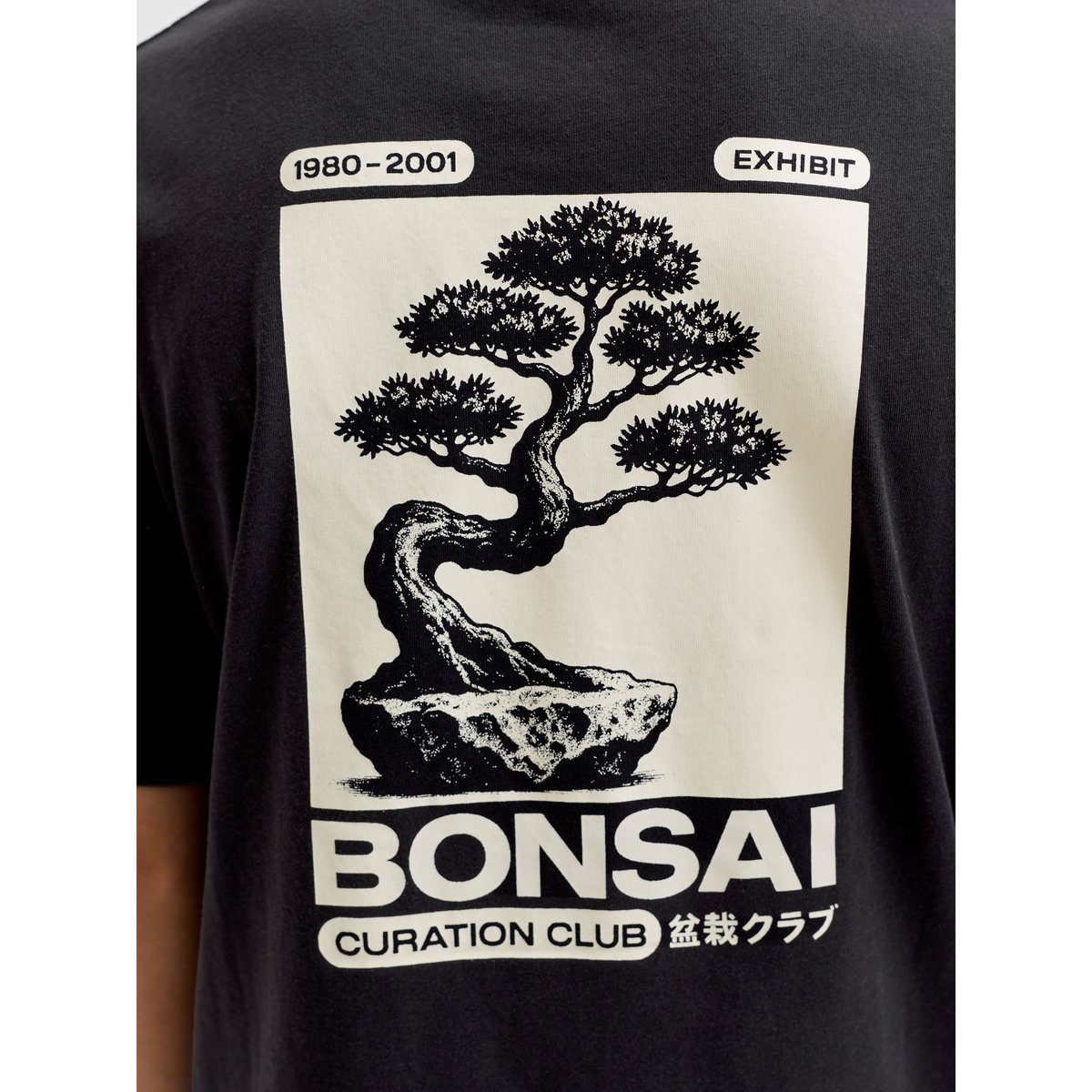 T-Shirt black 1, JACK & JONES JUNIOR