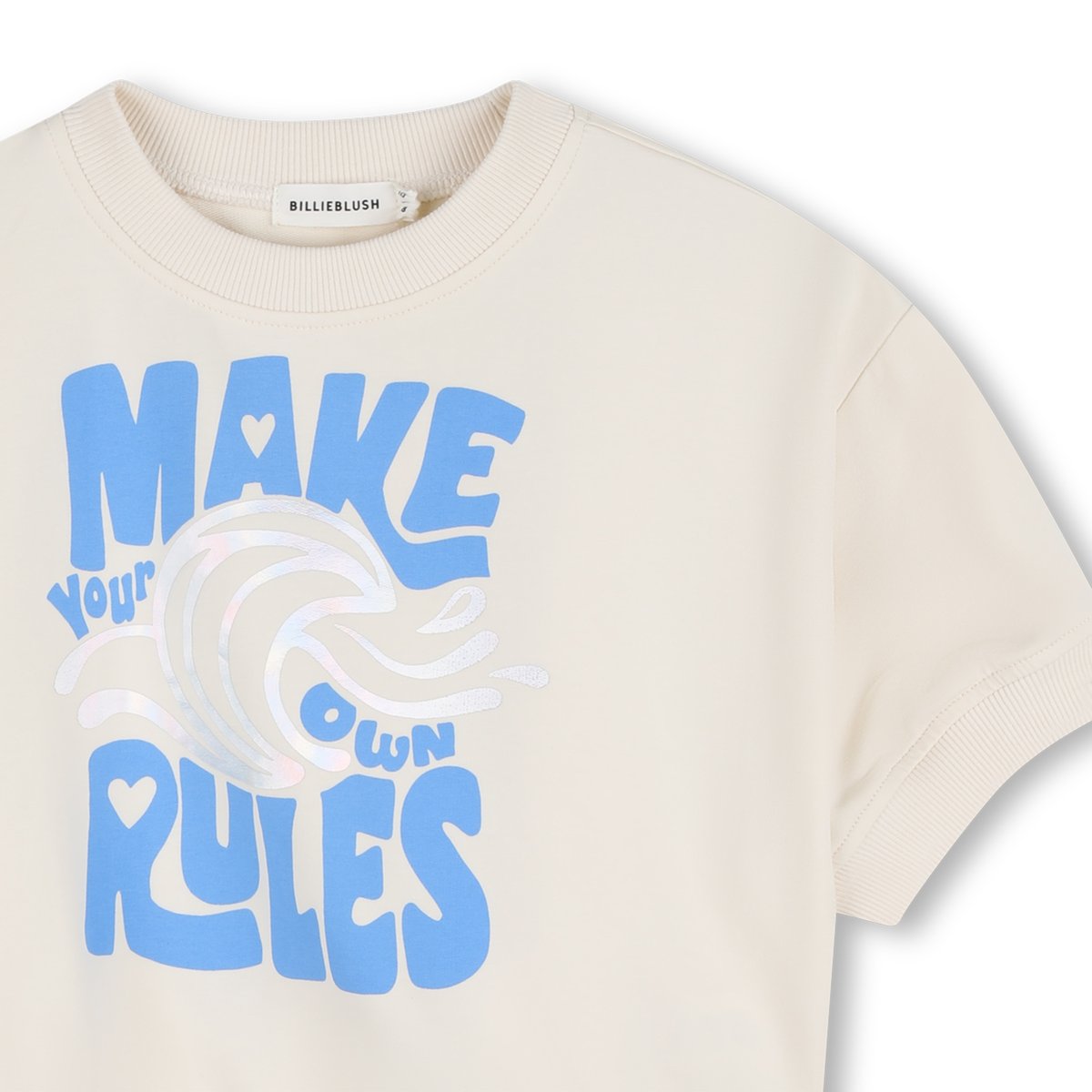 Sweat en molleton craie, BILLIEBLUSH