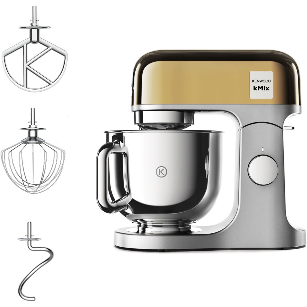 Robot pâtissier KMX760YG Kmix Gold dorã©, KENWOOD