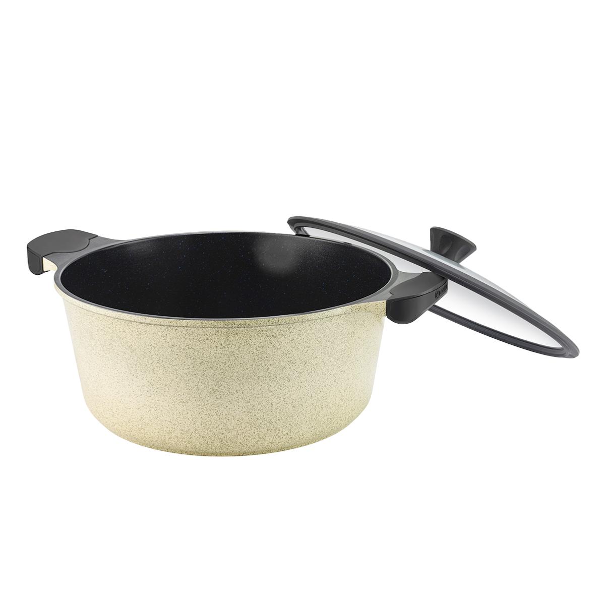 Faitout 24cm - "Jade" noir, LAGUIOLE CUISSON