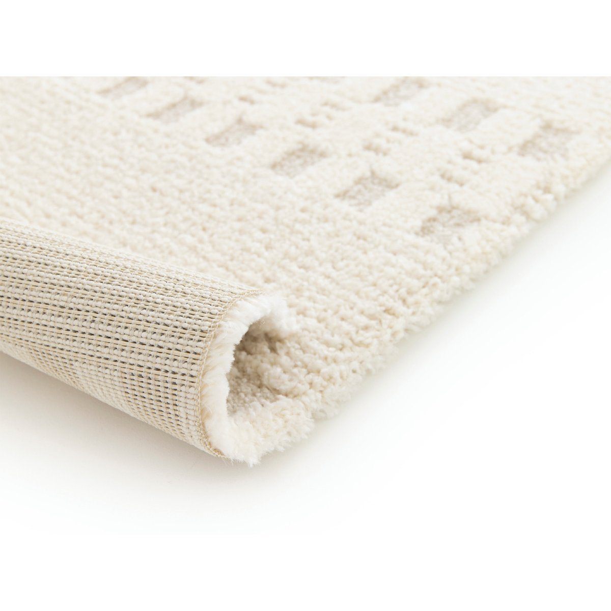 Tapis poils courts style moderne, JOEL beige, BOBOCHIC