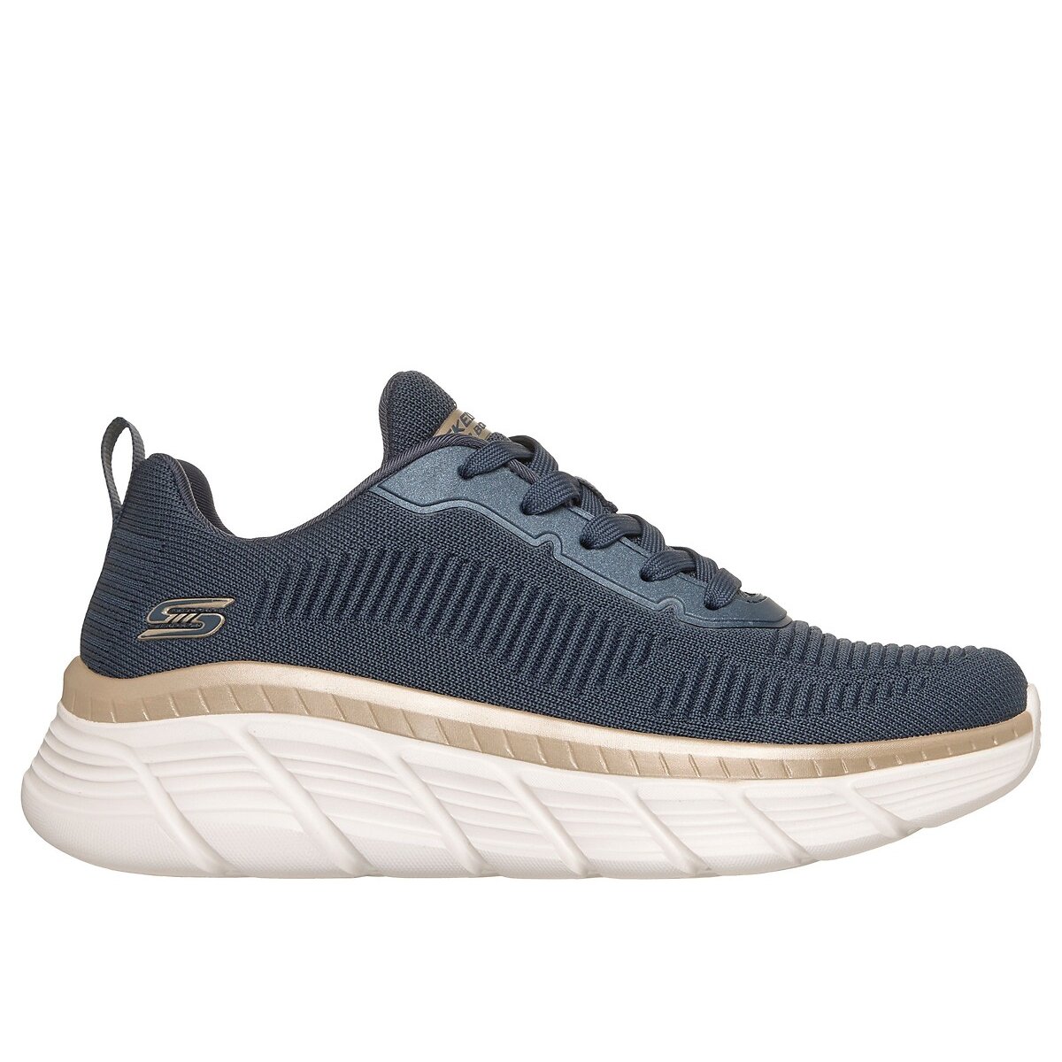 Baskets BOBS B FLEX HI navy, SKECHERS