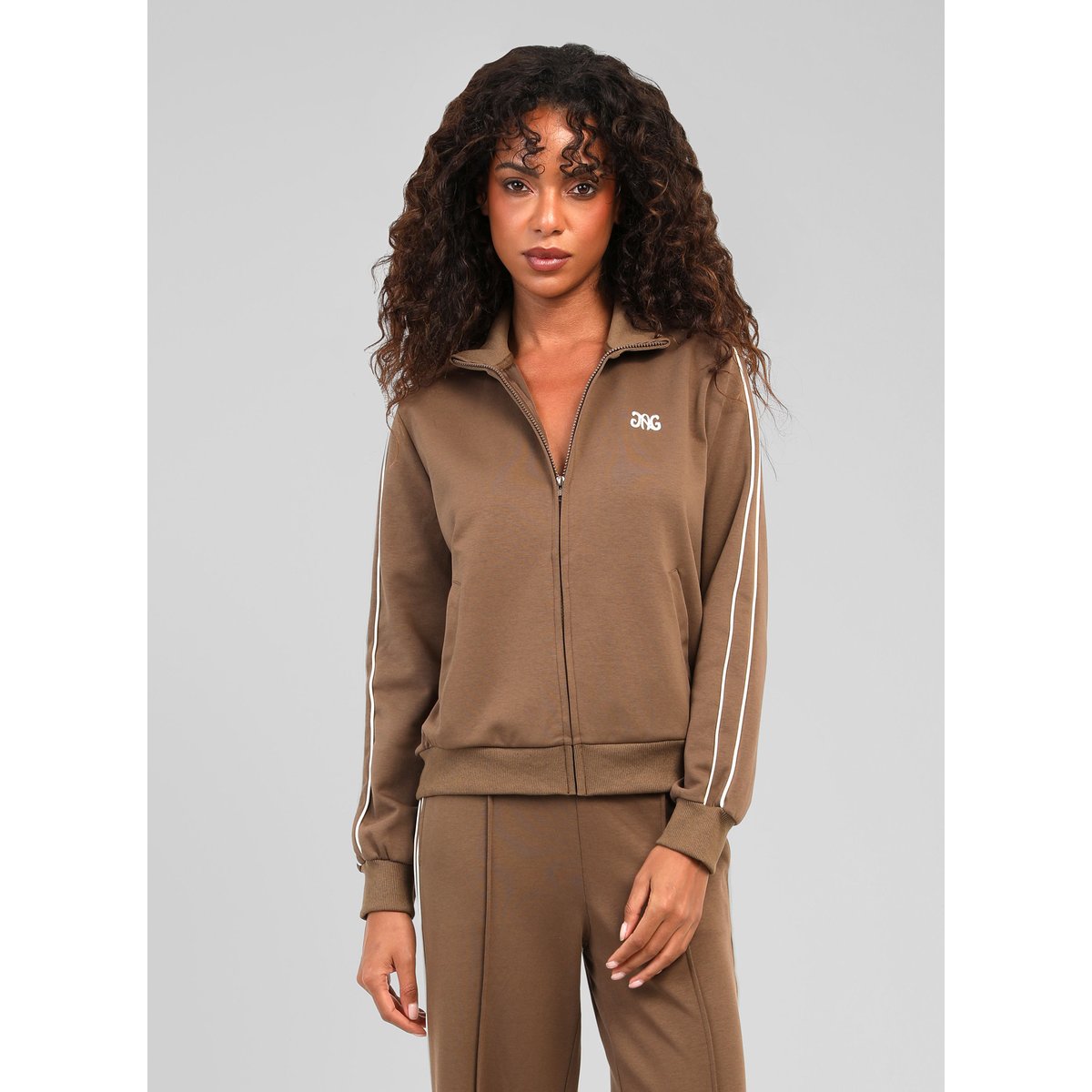 Veste HABYVA taupe, AN'GE