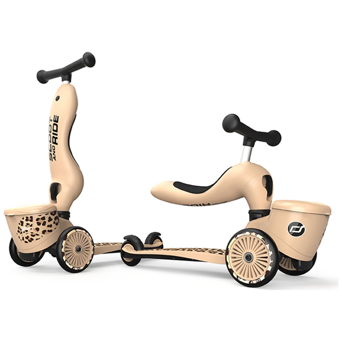 Porteur évolutif en Highwaykick 1 Lifestyle beige, noir, SCOOT AND RIDE