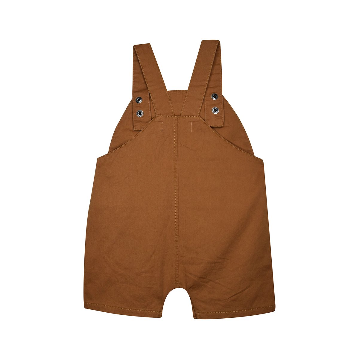 Tshirt salopette narcisse twill court bebe beige, SUCRE D'ORGE