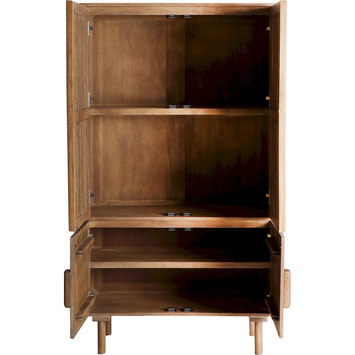 Armoire bois de manguier collection S.TREVOUX brun naturel, RECOLLECTION