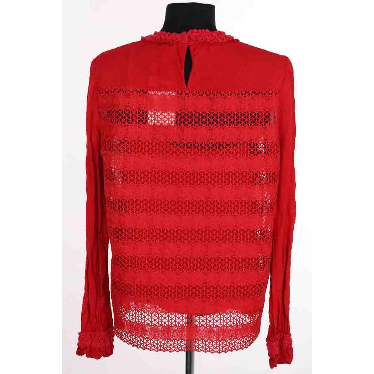 Blouse - Très Bon État rouge, MAJE