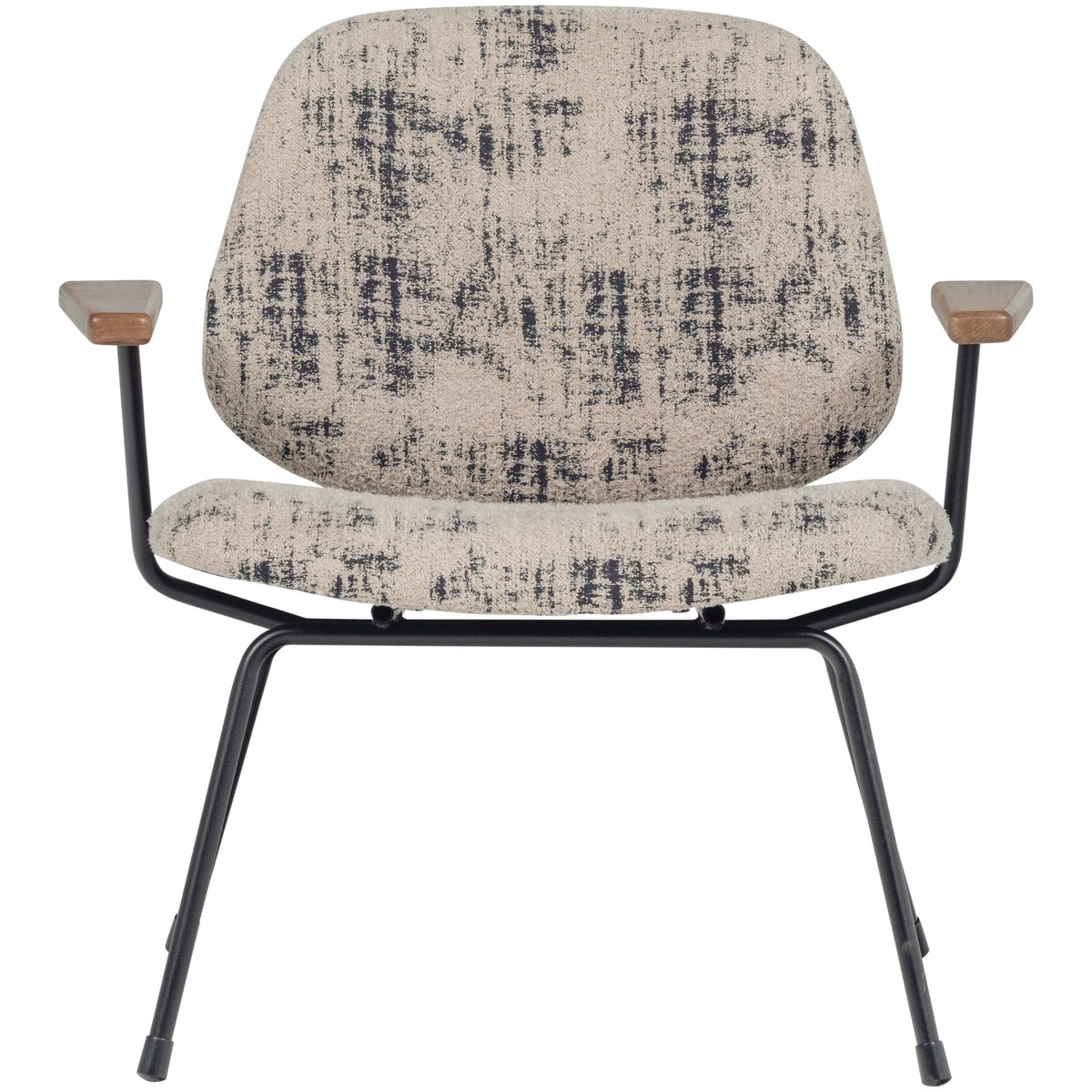 Fauteuil en chenille AURE beige, WOOOD