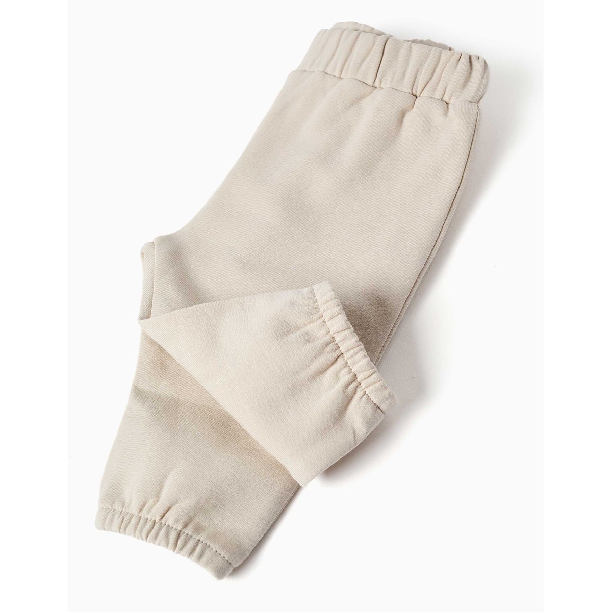 Ensemble sweat et pantalon en coton peigné gris clair, ZIPPY