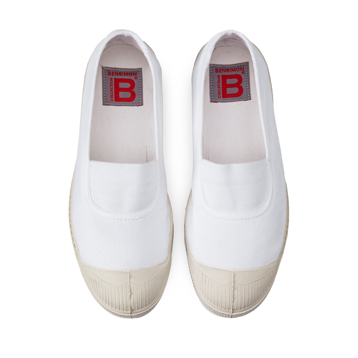 Slip Ons white, BENSIMON