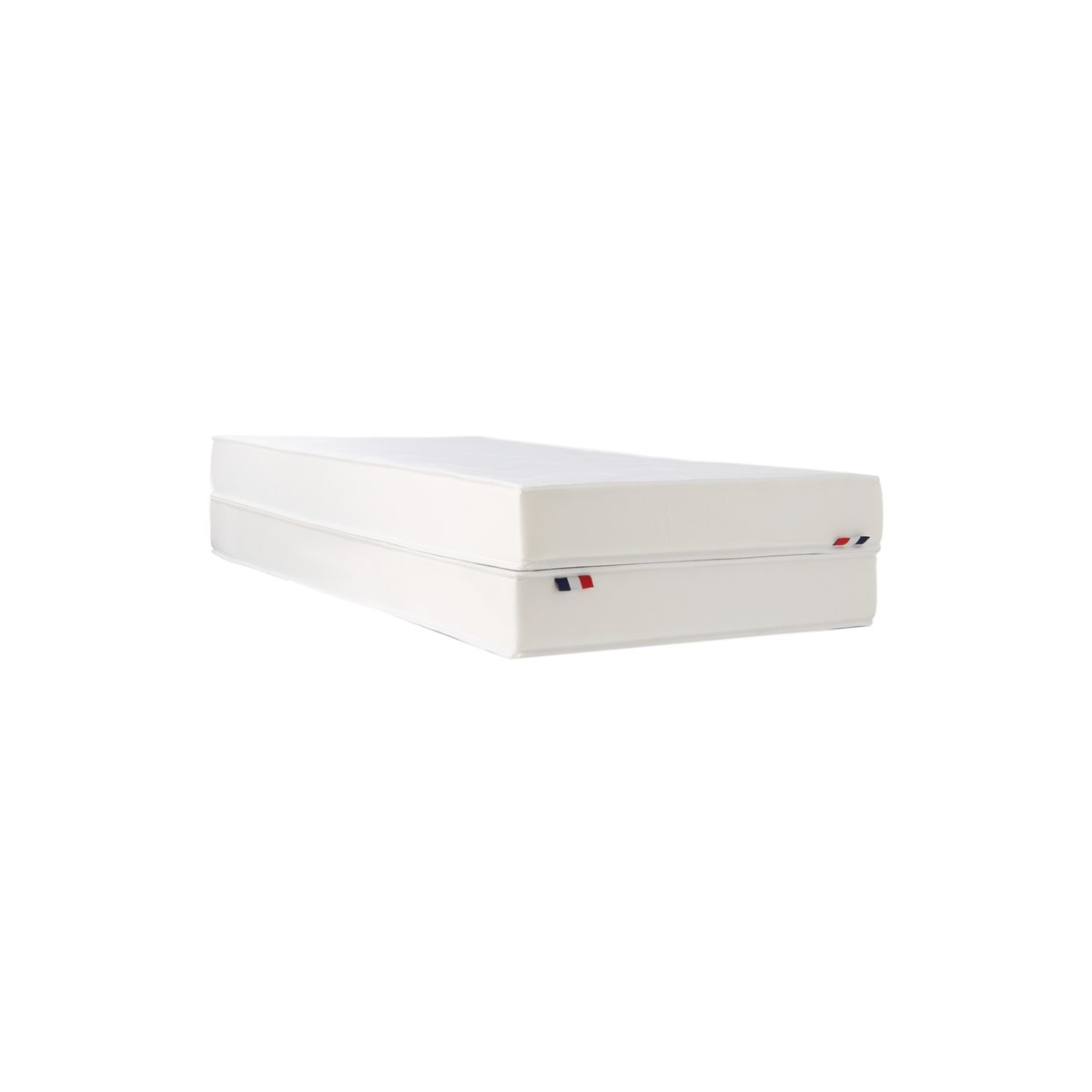 Matelas mousse extensible - JUNE blanc, CAMIF