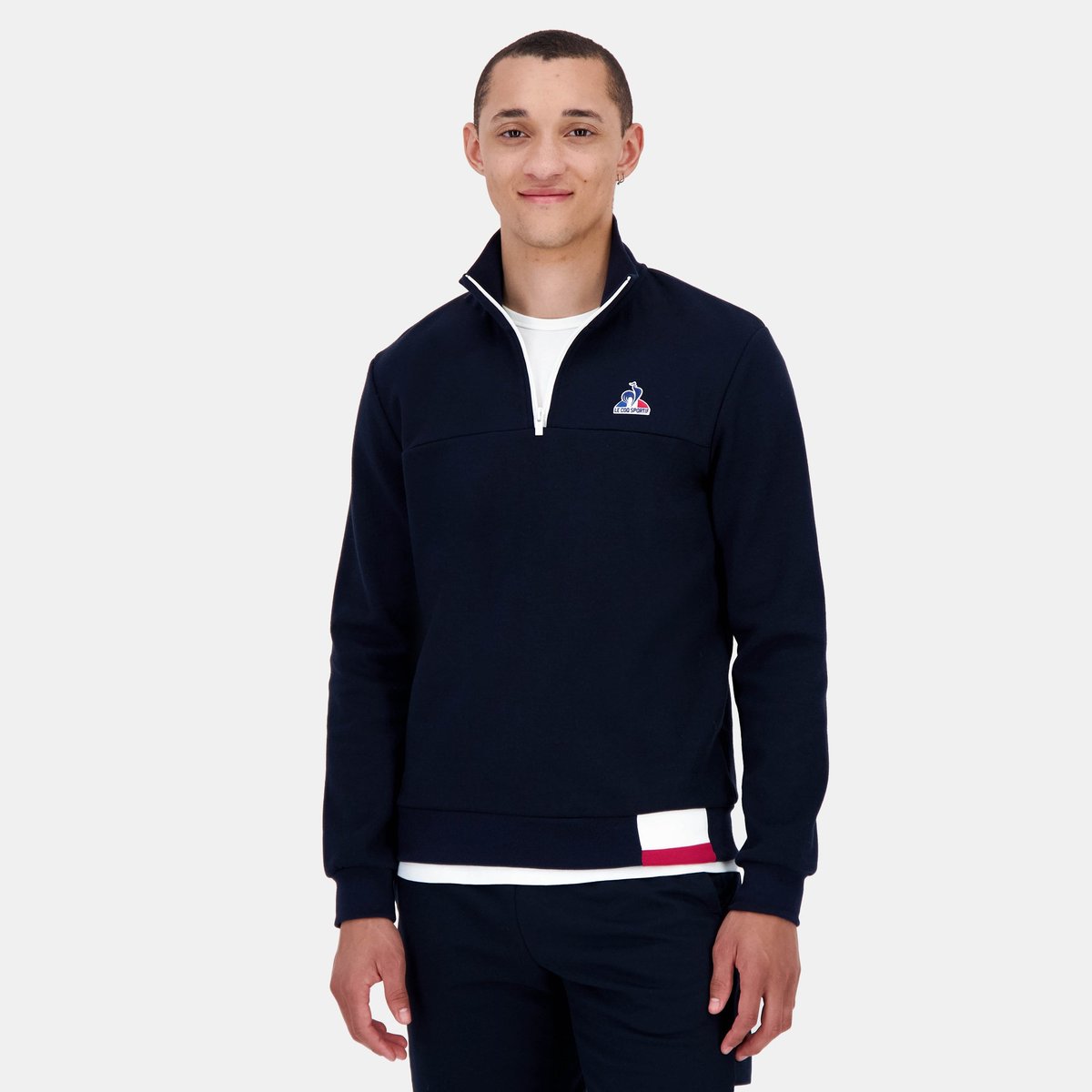 Sweat Tricolore bleu, LE COQ SPORTIF