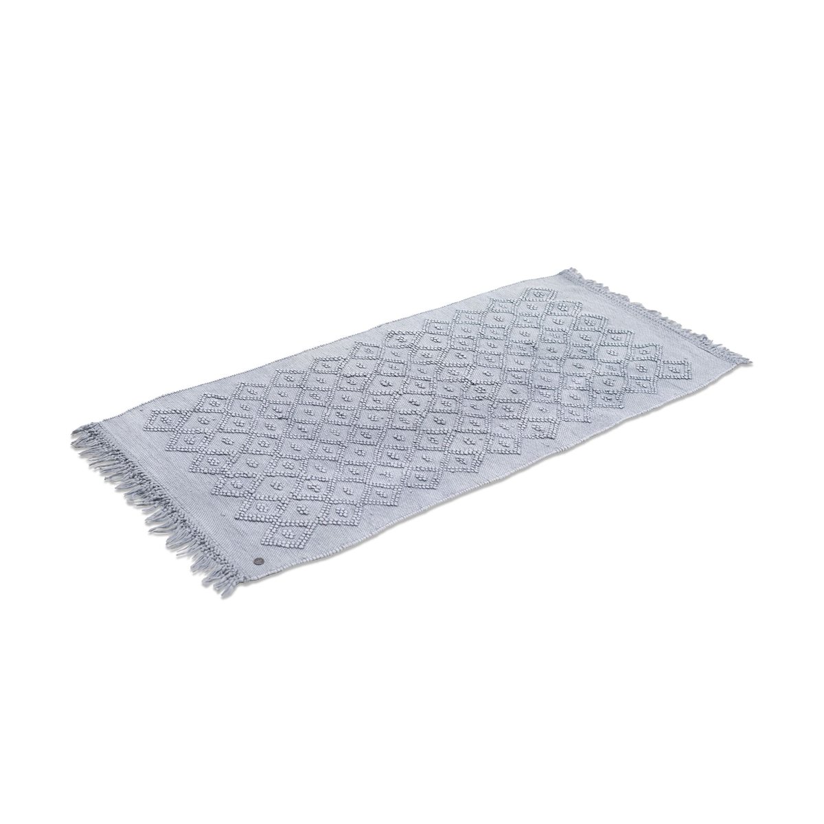 Tapis de bain Vintage Wash tissé main lavable anthracite, TOM TAILOR