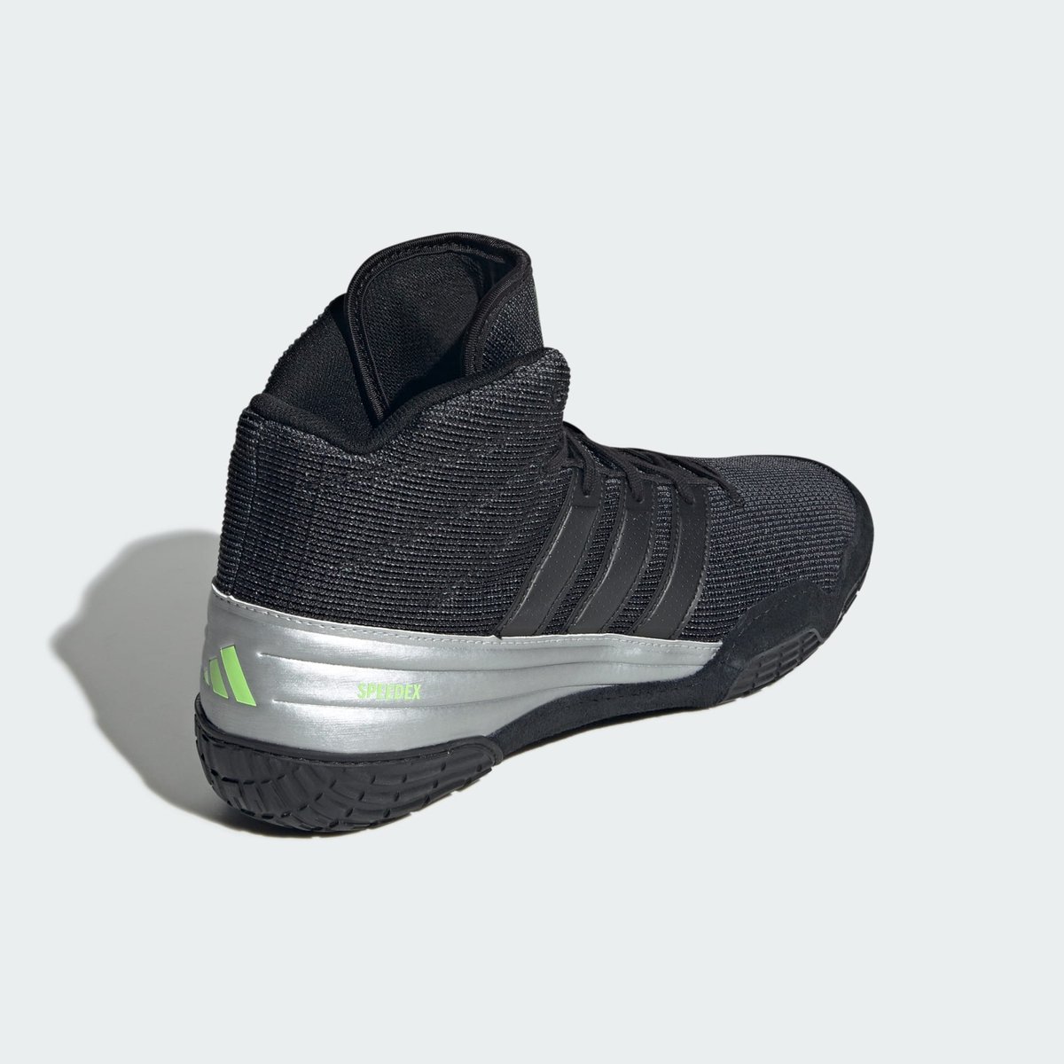 Chaussure De Lutte Speedex core black / core black / lucid lemon, adidas Performance
