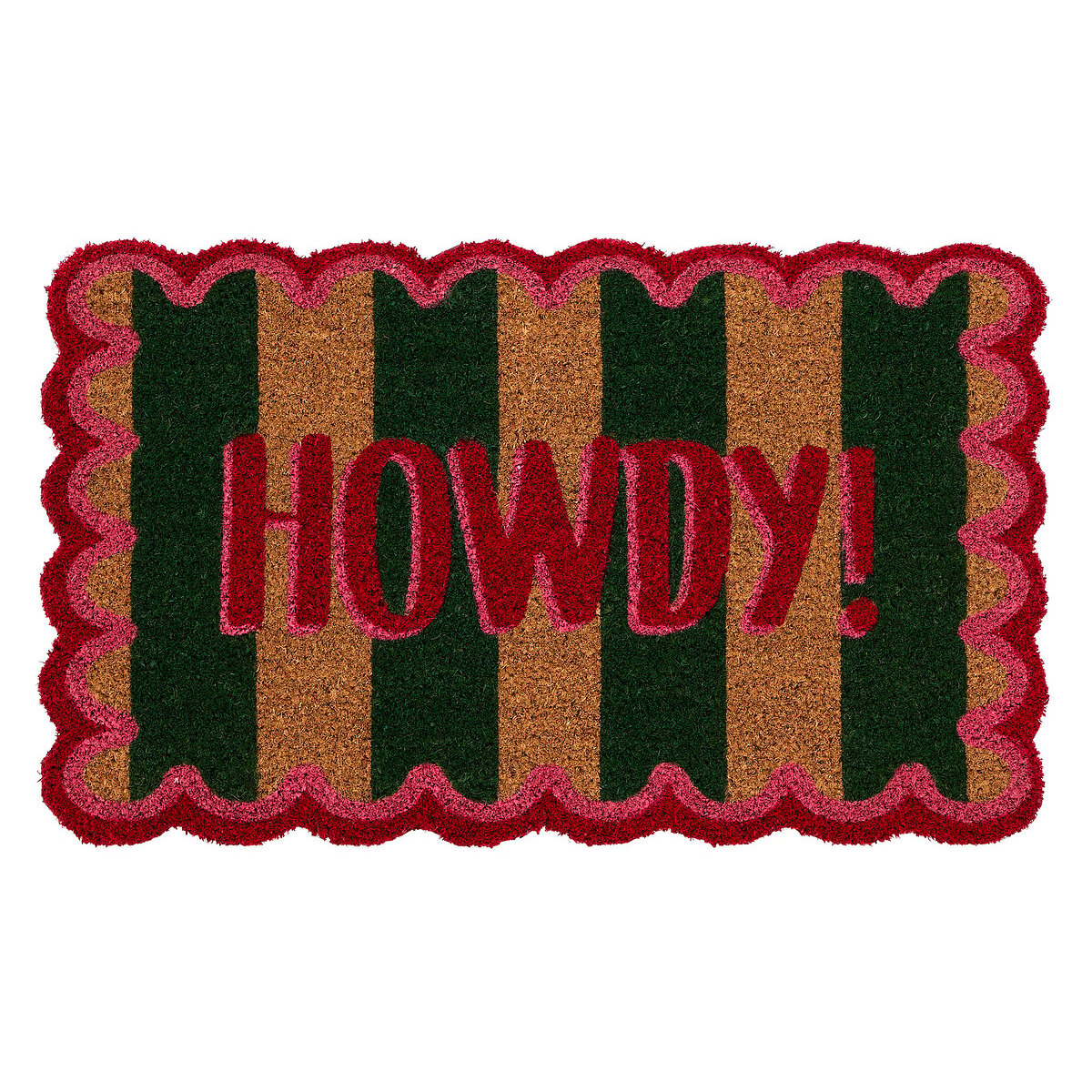 Howdy Stripe Coir Doormat multi-coloured, MY MAT