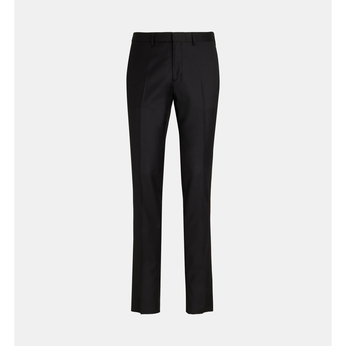 Pantalon de costume à pinces ajusté marcello p en laine noir, COMPTOIR GL