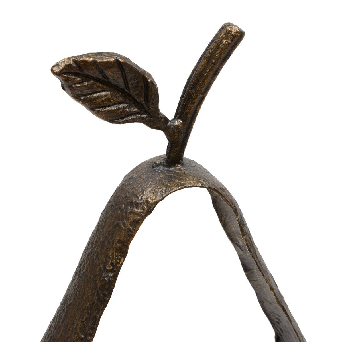 Fruits déco Shilo H.25cm doré pomme, ATMOSPHERA