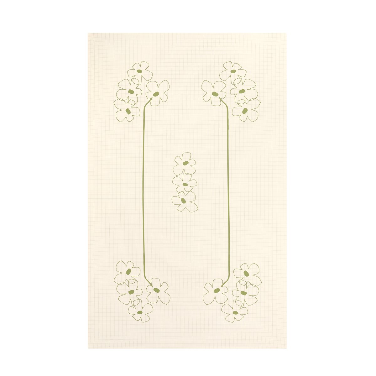 Nappe 150 x 250 cm jardin vert, NOBODINOZ