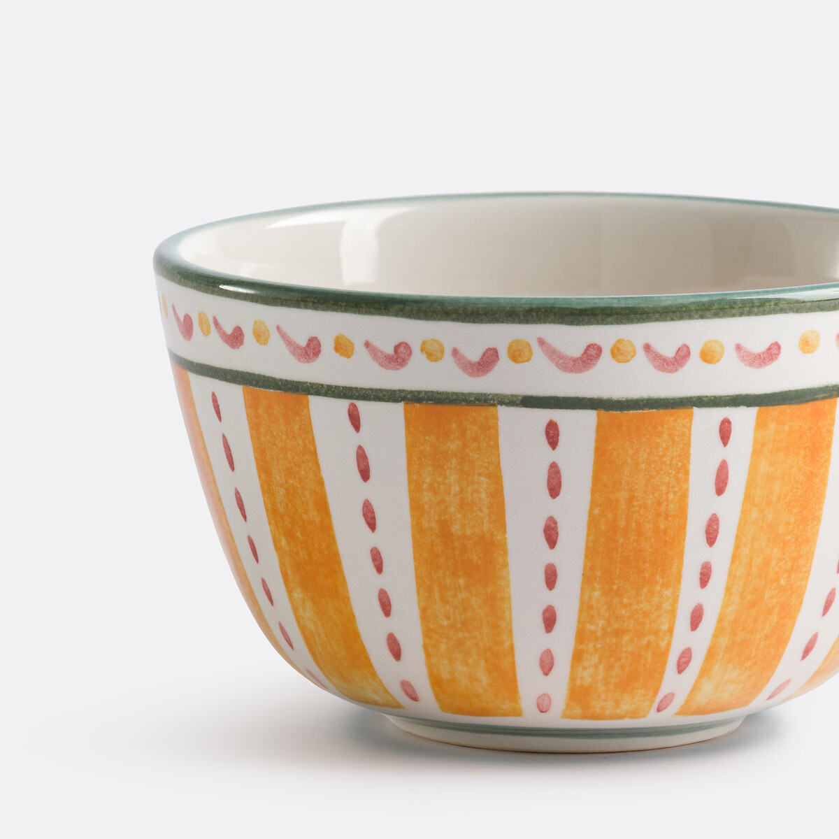 Lot de 2 bols en grès émaillé avec motifs, Baldia multicolore, LA REDOUTE INTERIEURS