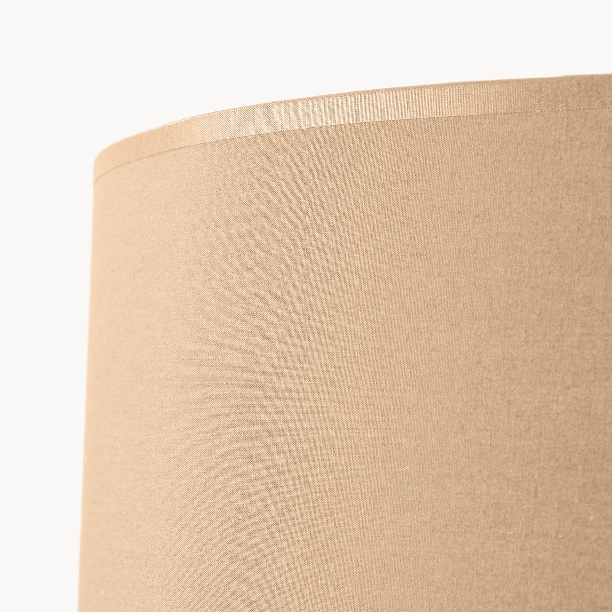 Lampadaire Tissu Taupe E27 1 Natt taupe, EDEN