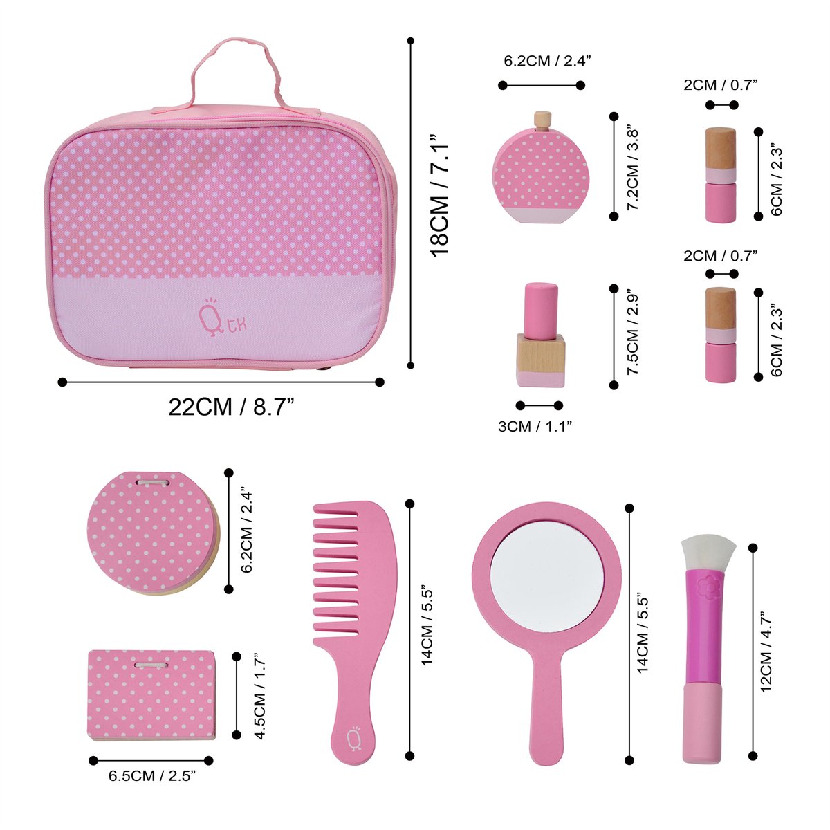 Maquillage Enfant rosa, TEAMSON KIDS