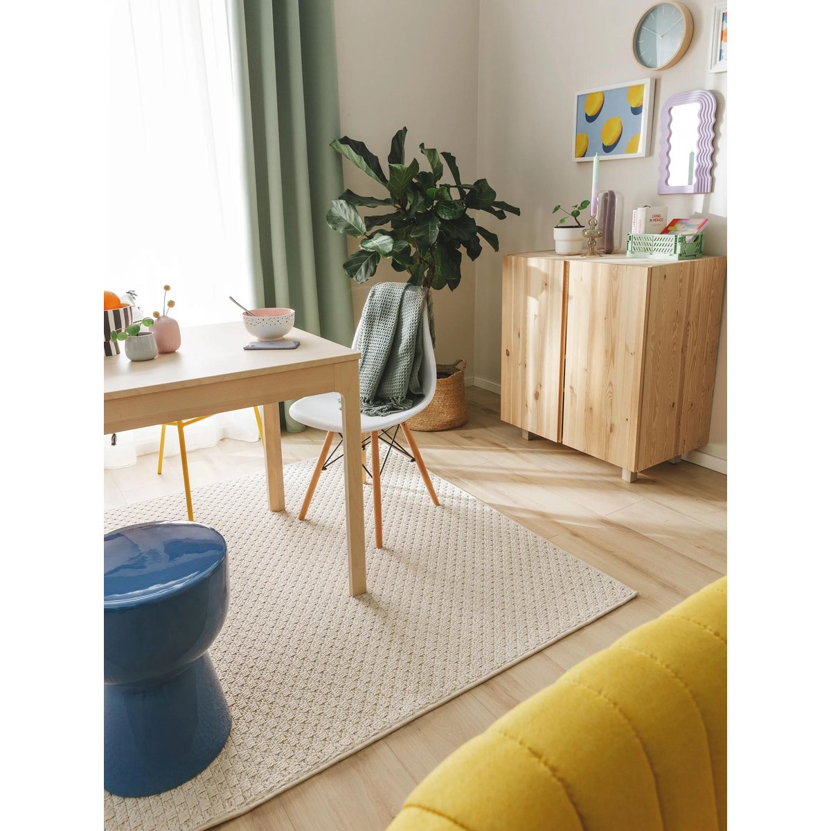 Tapis d'extérieur & intérieur TAISSA crème, BENUTA 