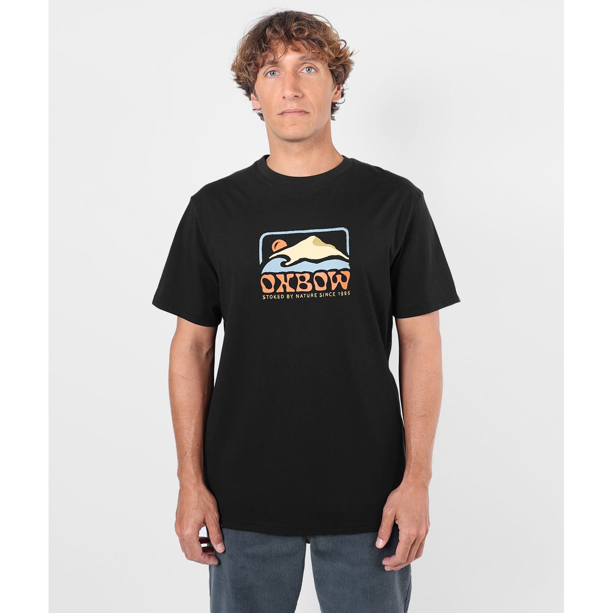 Tee-shirt manches courtes SCENIC black, OXBOW