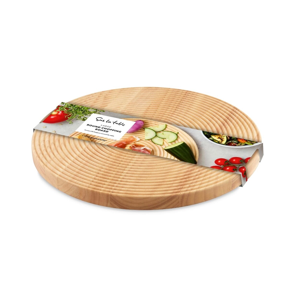 Colour Me Happy Large Chopping Board brown , SUR LA TABLE