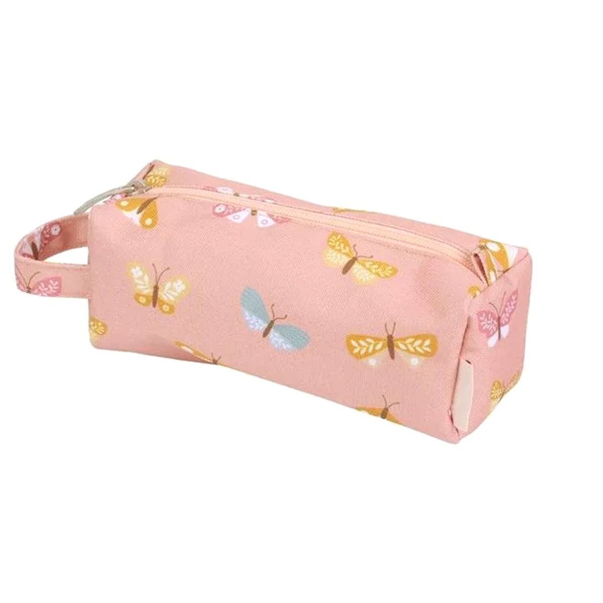 Trousse scolaire enfant avec poignée rose, A LITTLE LOVELY COMPANY