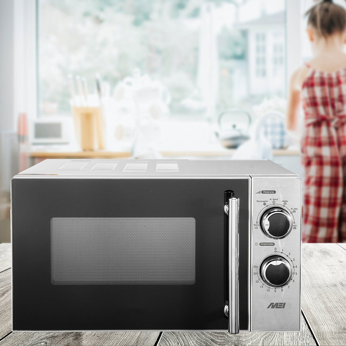 Micro-ondas MW 1829 I, MEI inox, MEI