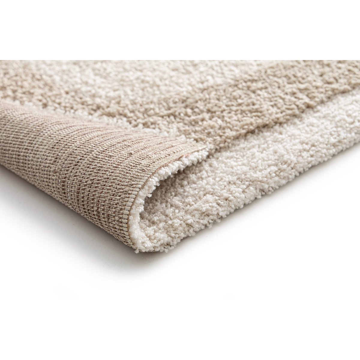 Tapis design doux et épais MIREO beige sable, AFK LIVING