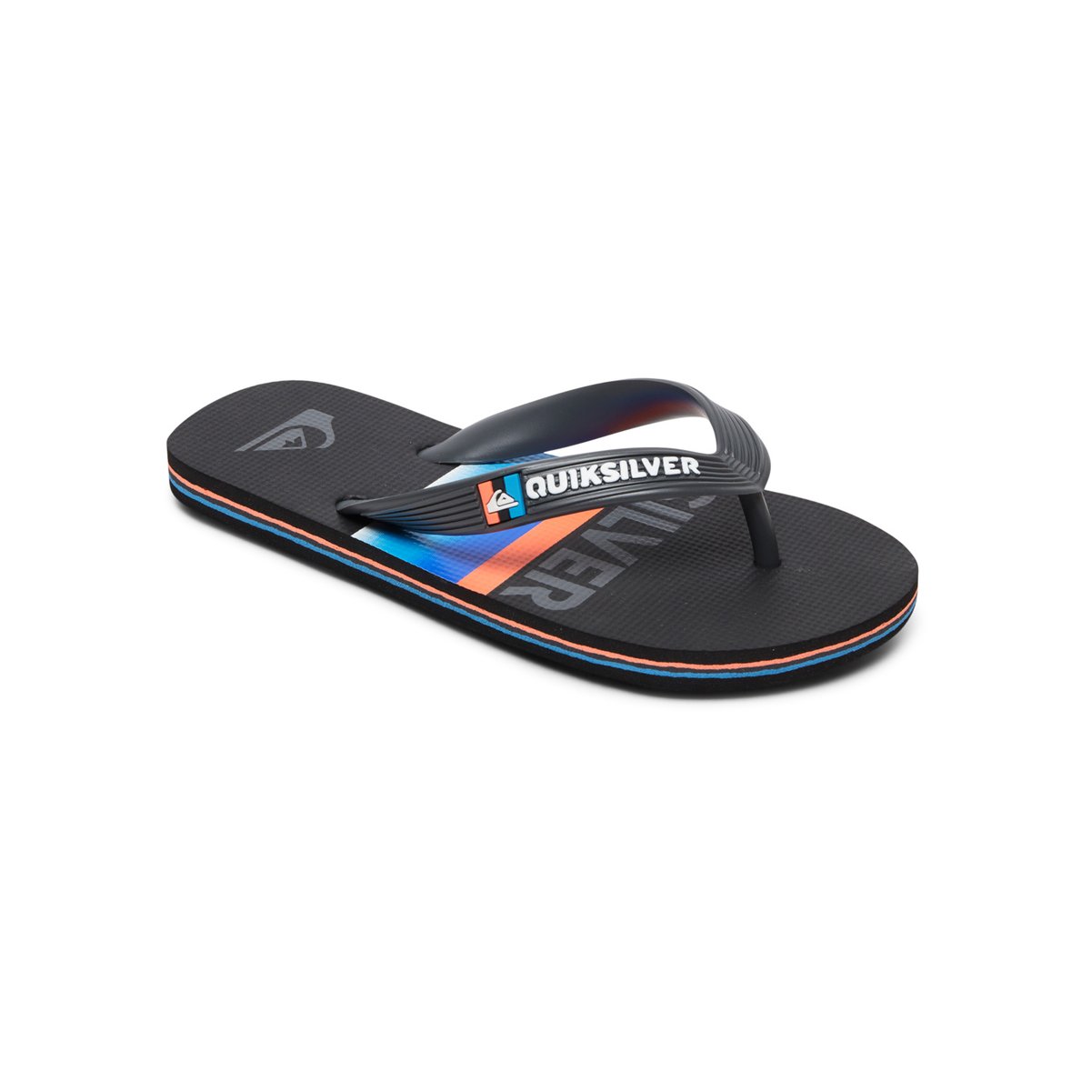 Tongs MOLOKAI SLAB multi black/blue/blue, QUIKSILVER