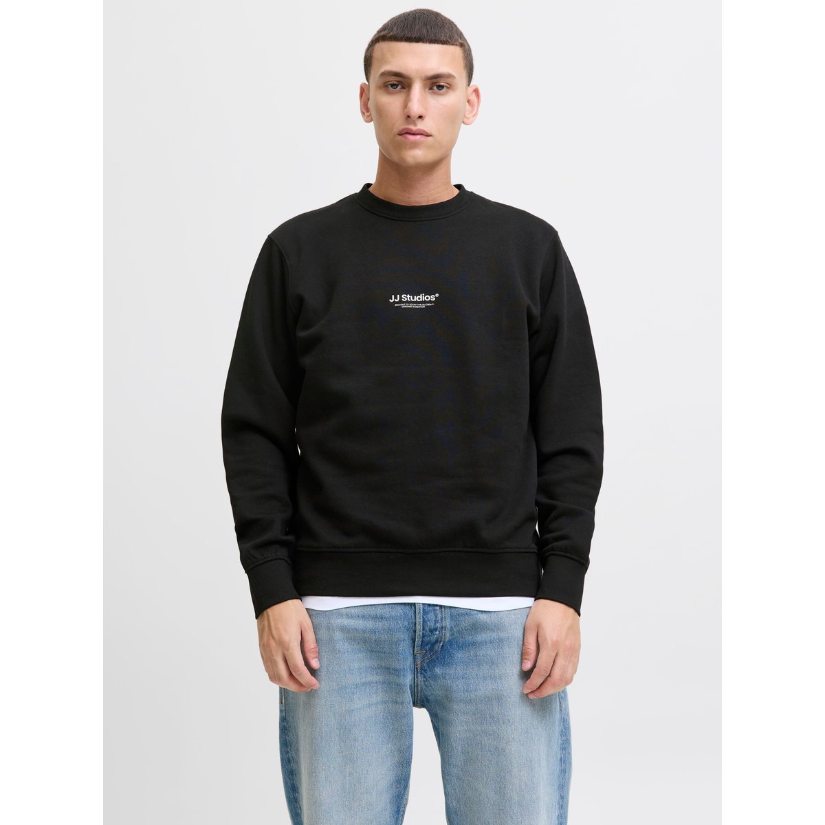 Sweat-Shirt noire - black, JACK & JONES