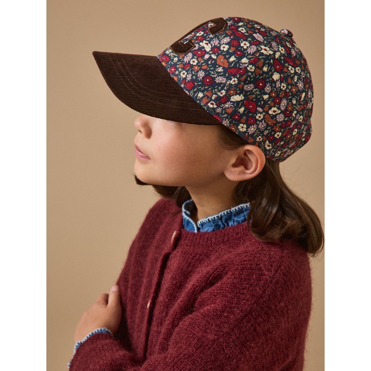 Casquette Petal&Daisy - Made with Liberty Fabrics liberty petal and daisy, CYRILLUS