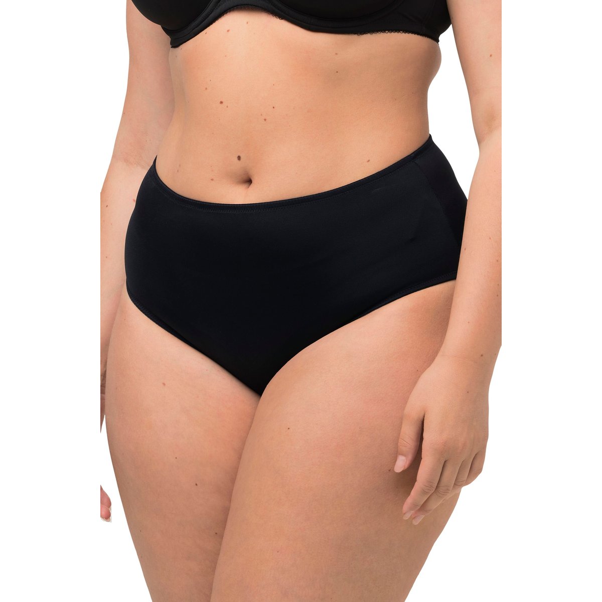 Culottes midi en microfibre, lot de 2 noir, ULLA POPKEN