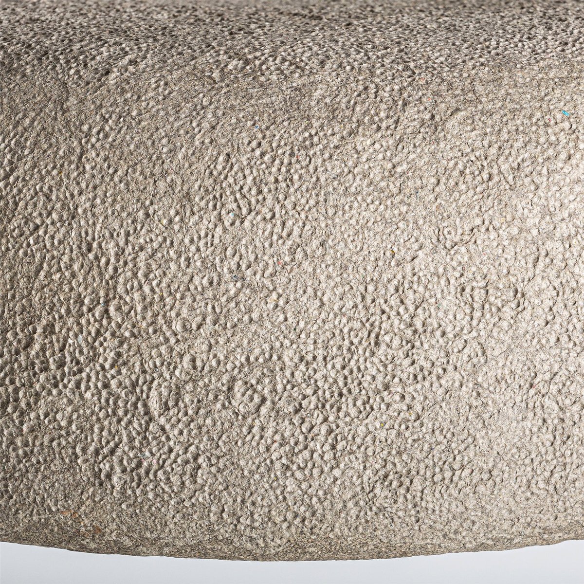 Suspension contemporaine en papier mâché finition sablée gris sablé contemporain, RECOLLECTION