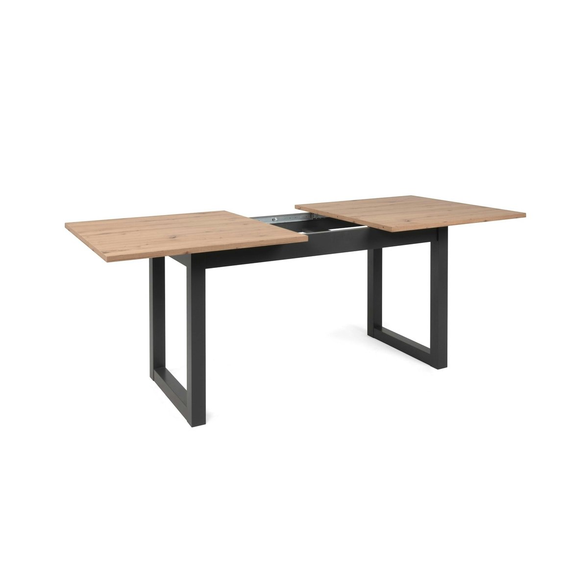 Table à manger extensible effet chêne 200-240 cm ALVA bois naturel, PIER IMPORT