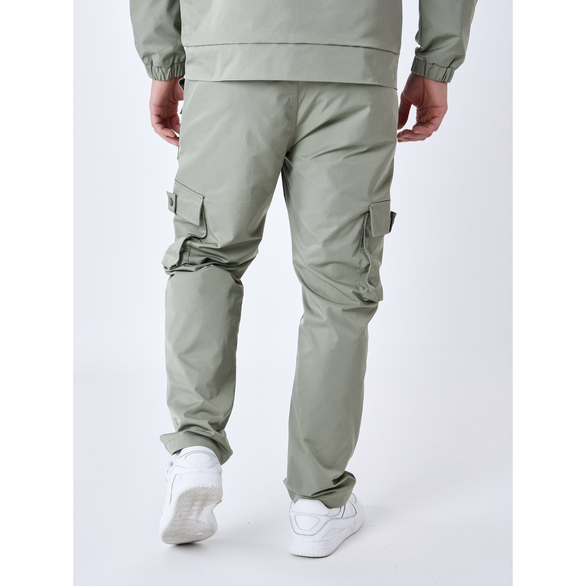 Pantalon workwear multipoches khaki clair, PROJECT X