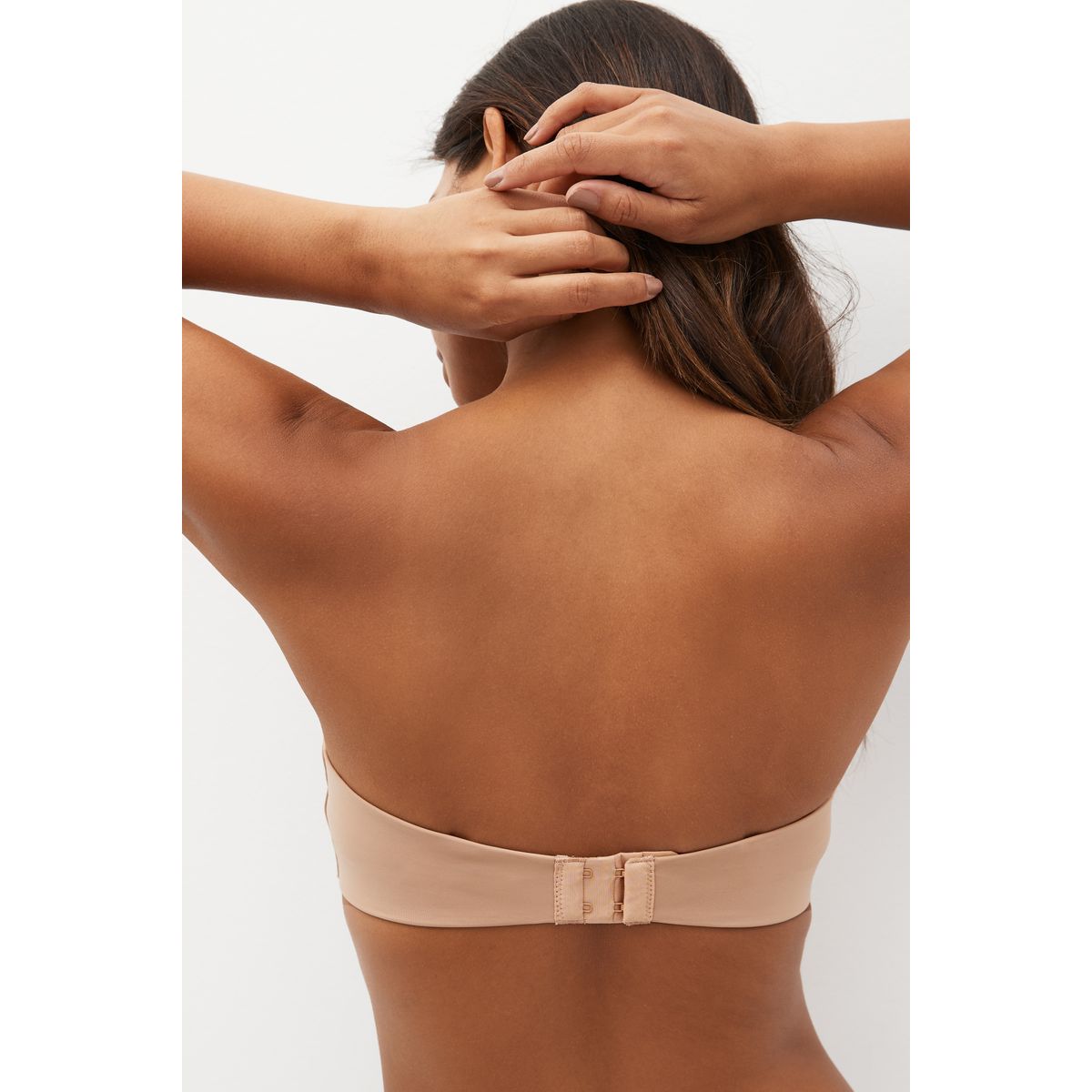 Soutien-gorge sans bretelles à armatures chair, NEXT