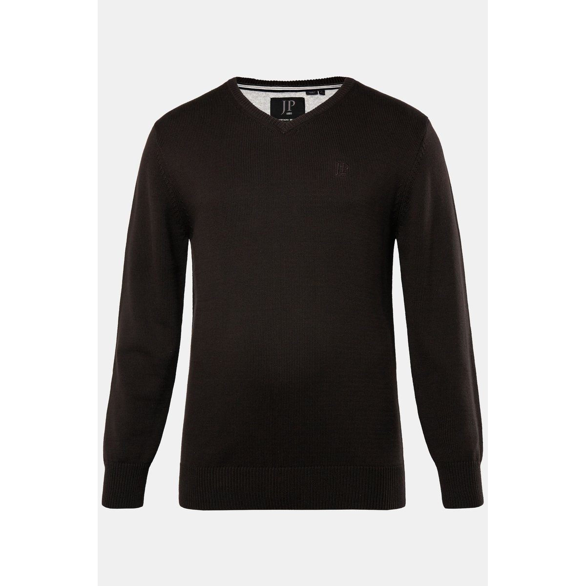 Pull Basic à col V nuit noire, JP1880