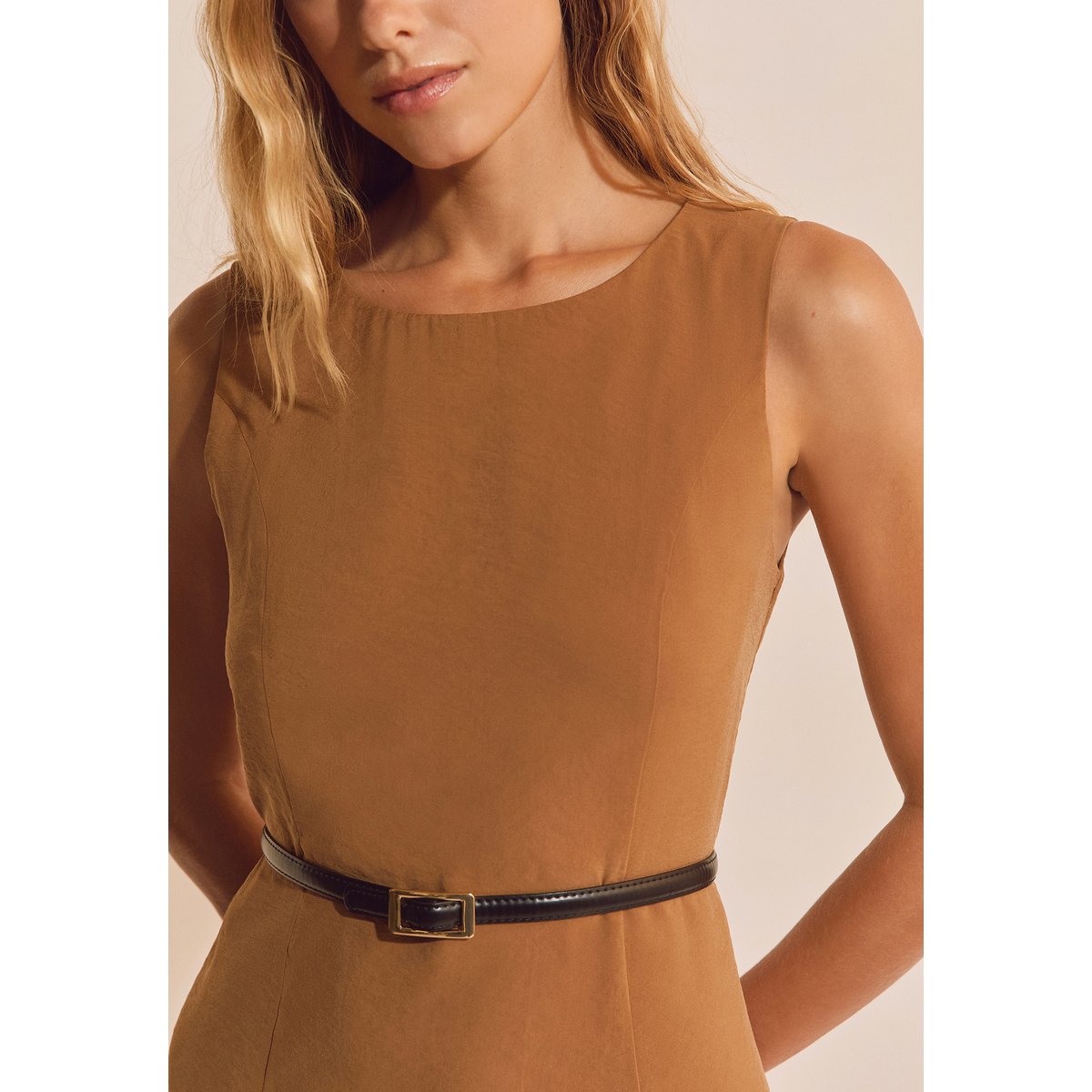 Robe longue sans manches ROSITA henne, ETAM