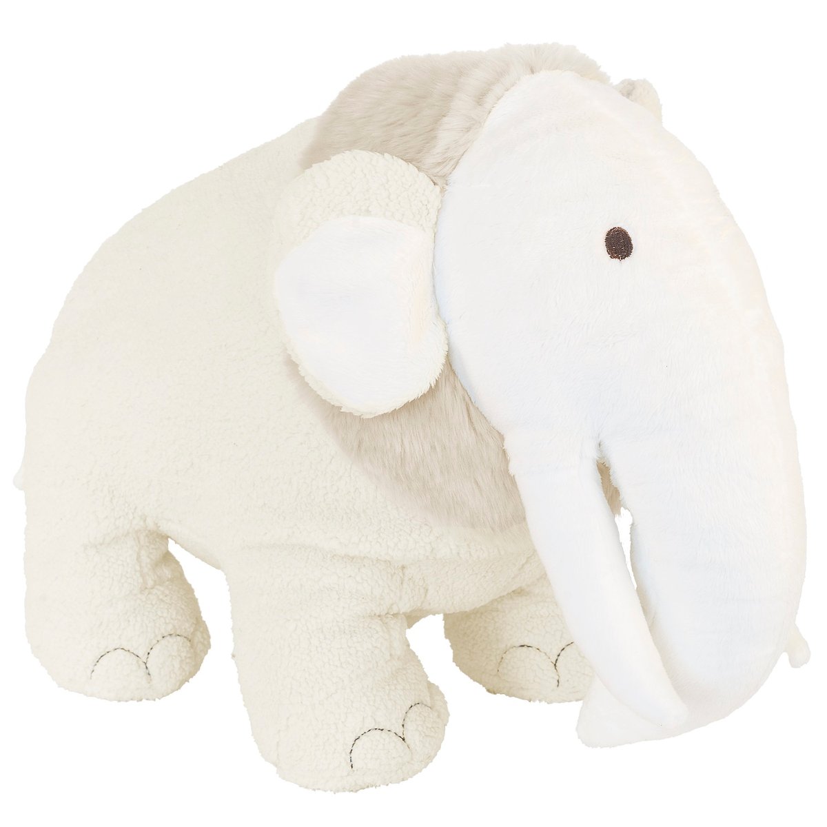 Peluche Mammouth Milo 40 cm beige, HAPPY HORSE
