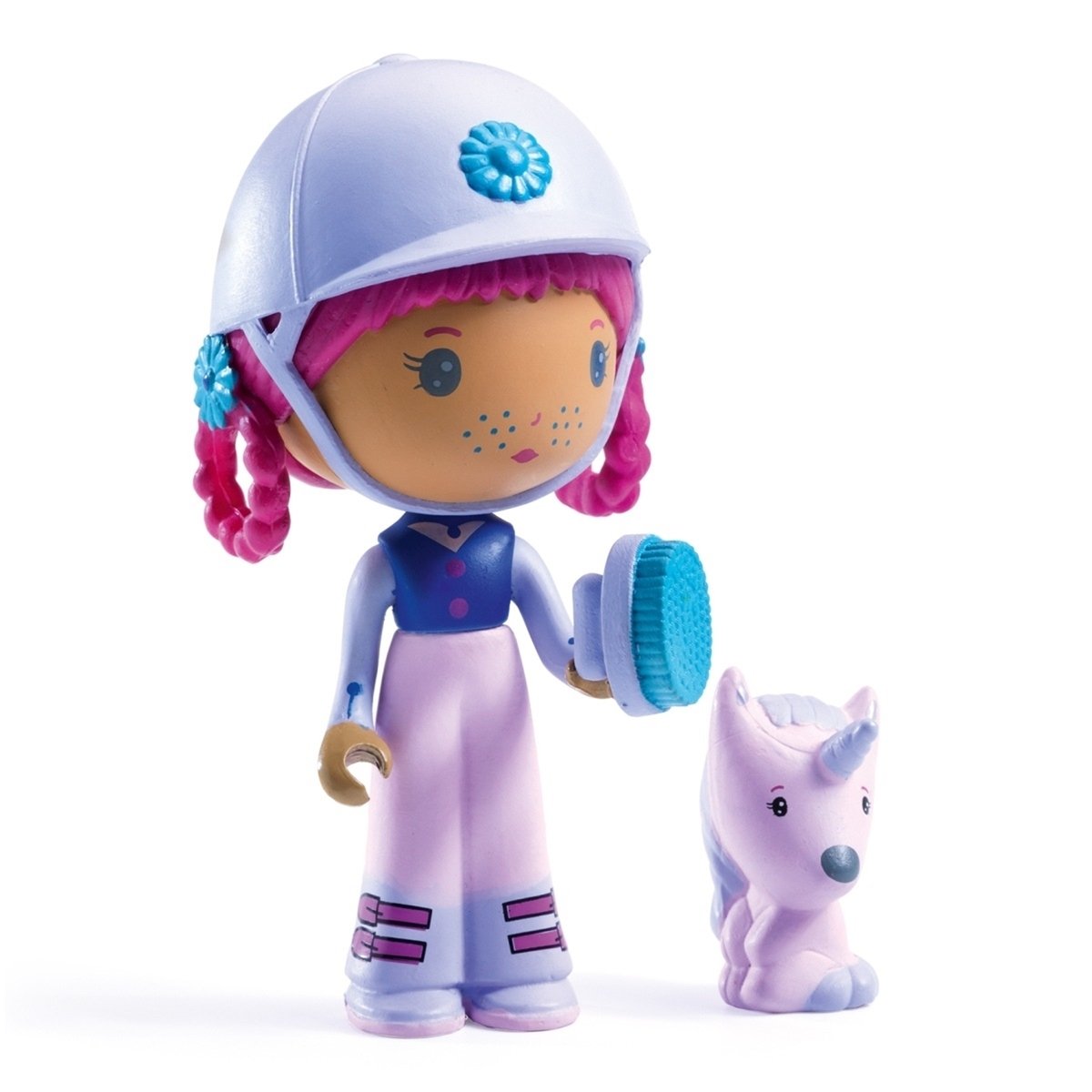 Figurines Tinyly Joe et Gala multicolore, DJECO