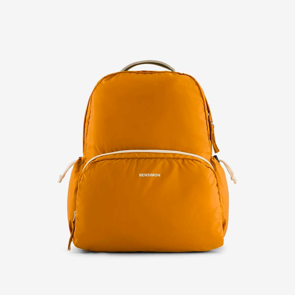 Sac à dos en nylon recyclé New Back Pack cuivre, BENSIMON
