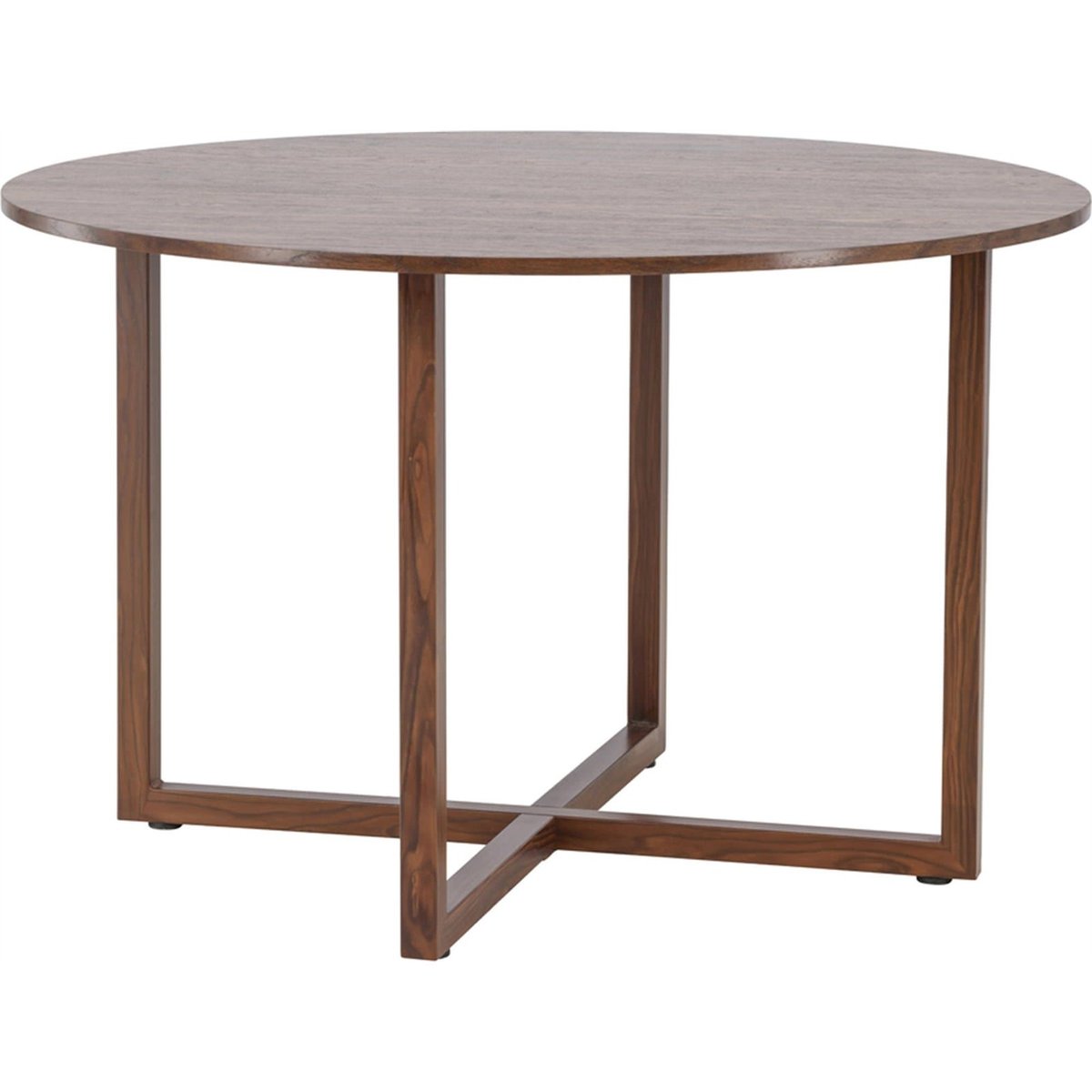 Table ronde design collection TALLONE noyer, RECOLLECTION